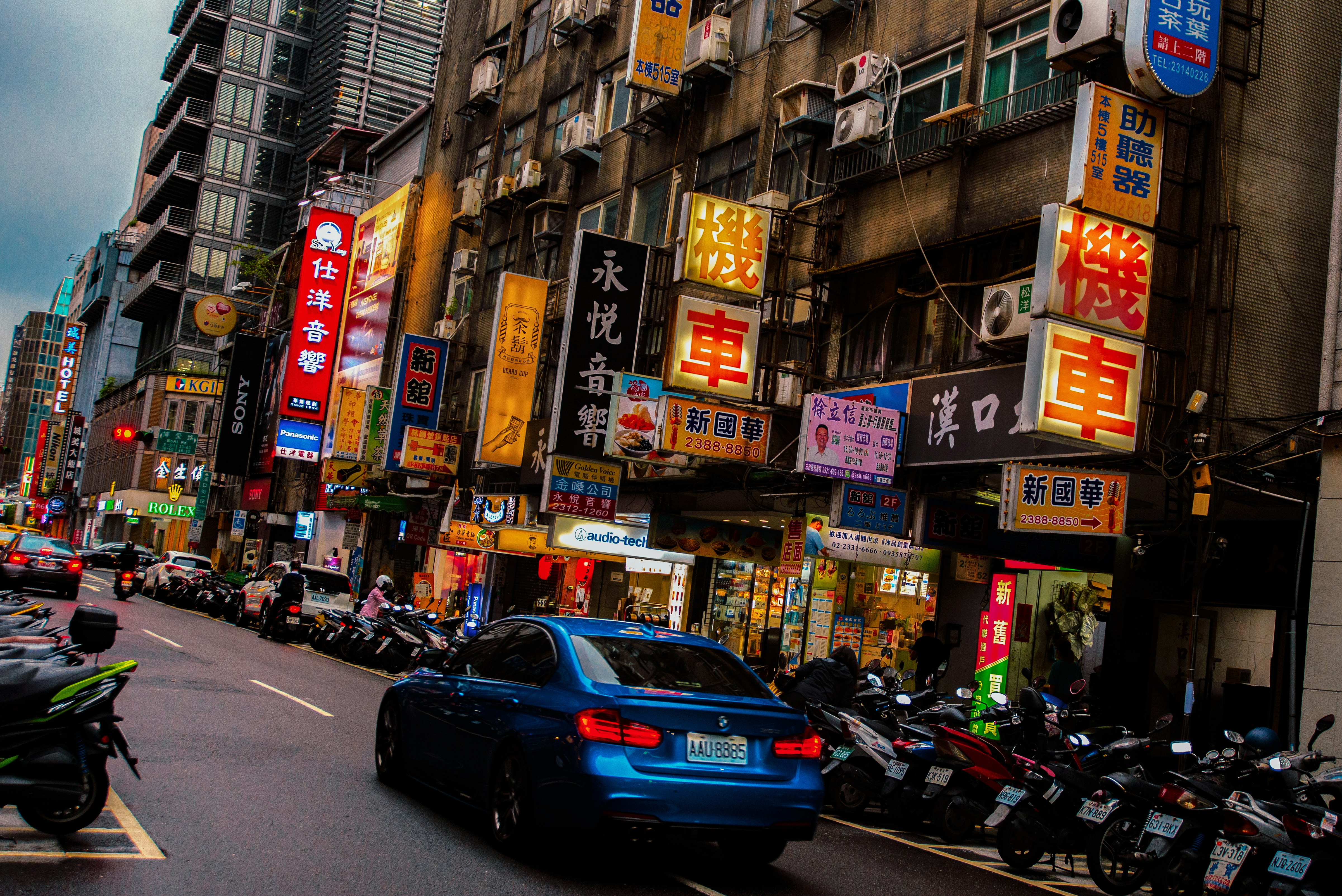 cars parked on street during daytime